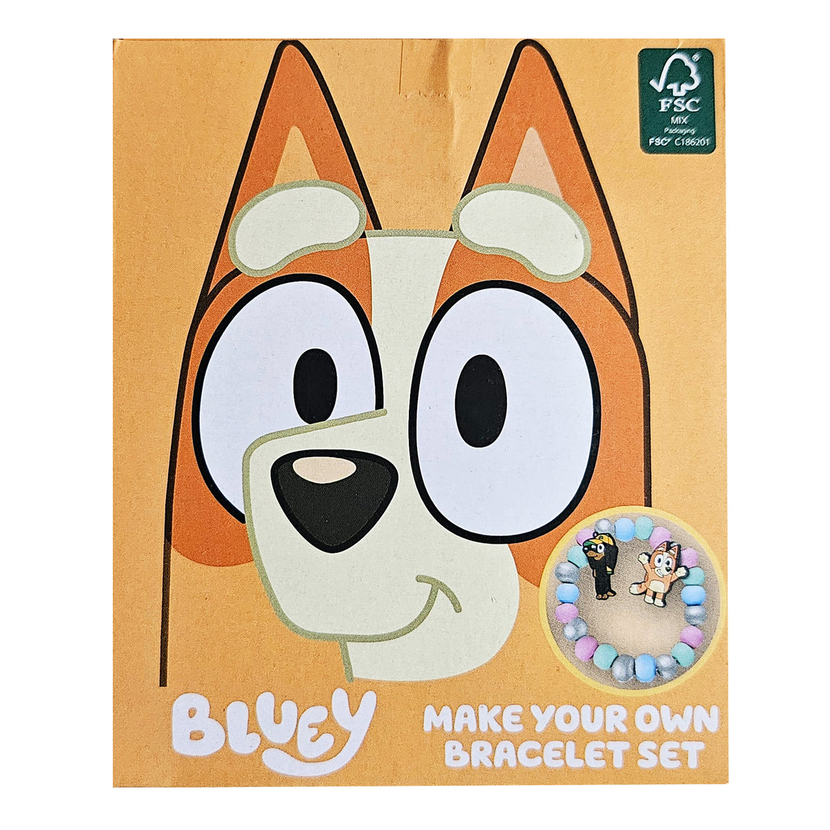 Bluey & Bingo Make Your Own Bracelet Set