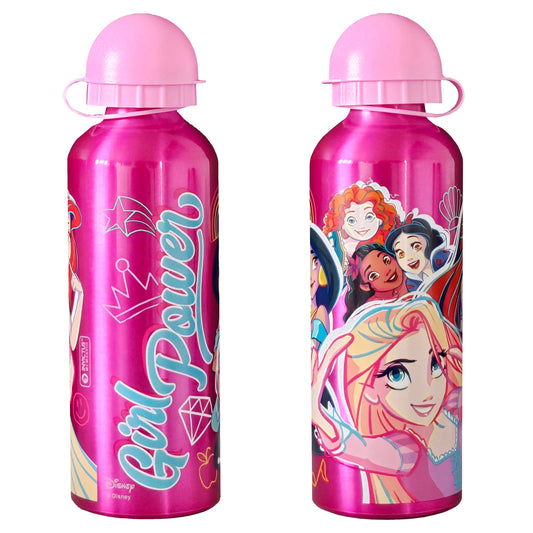 Disney Princess "Girl Power" Aluminium Bottle
