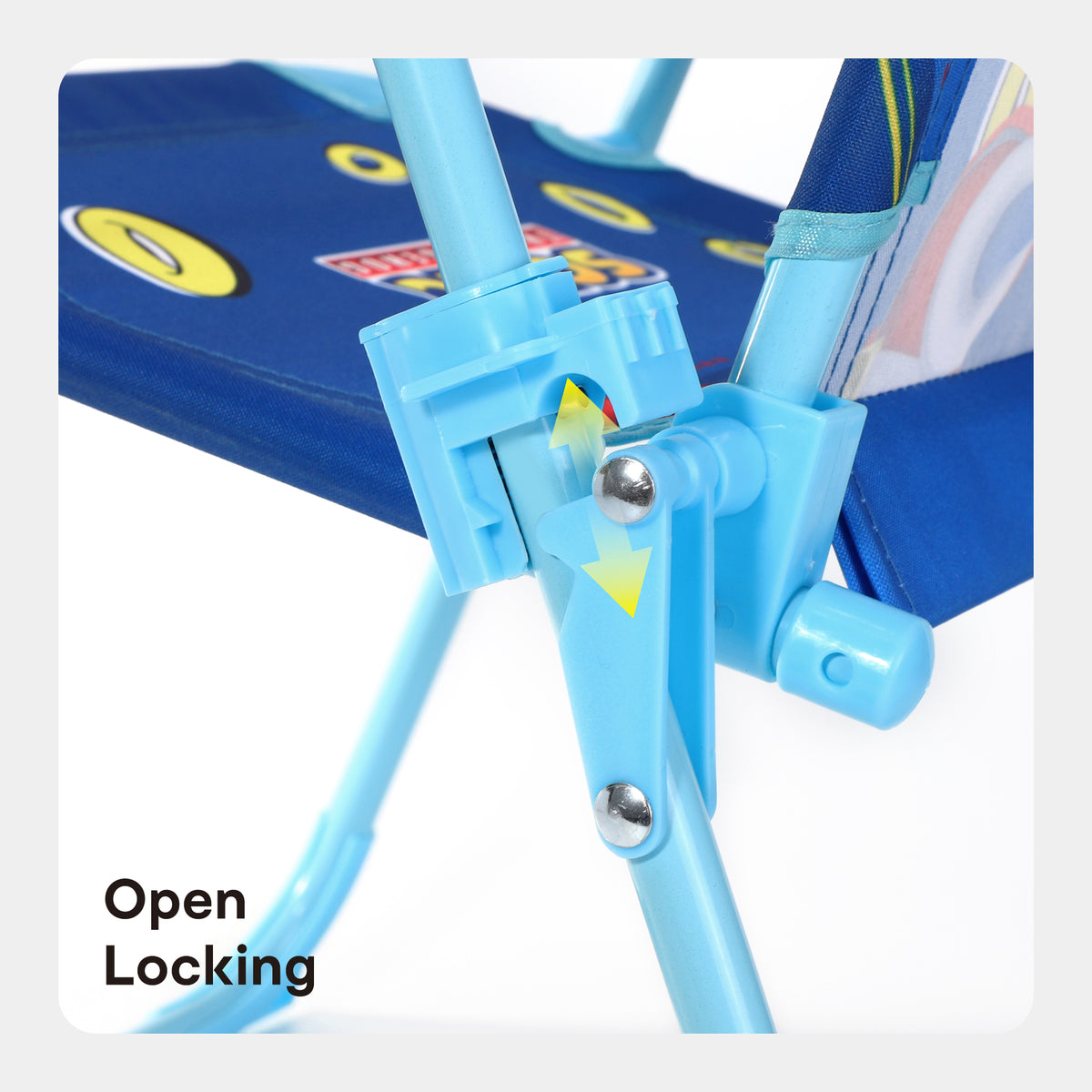 Sonic The Hedgehog Children's Folding Metal Deck Chair
