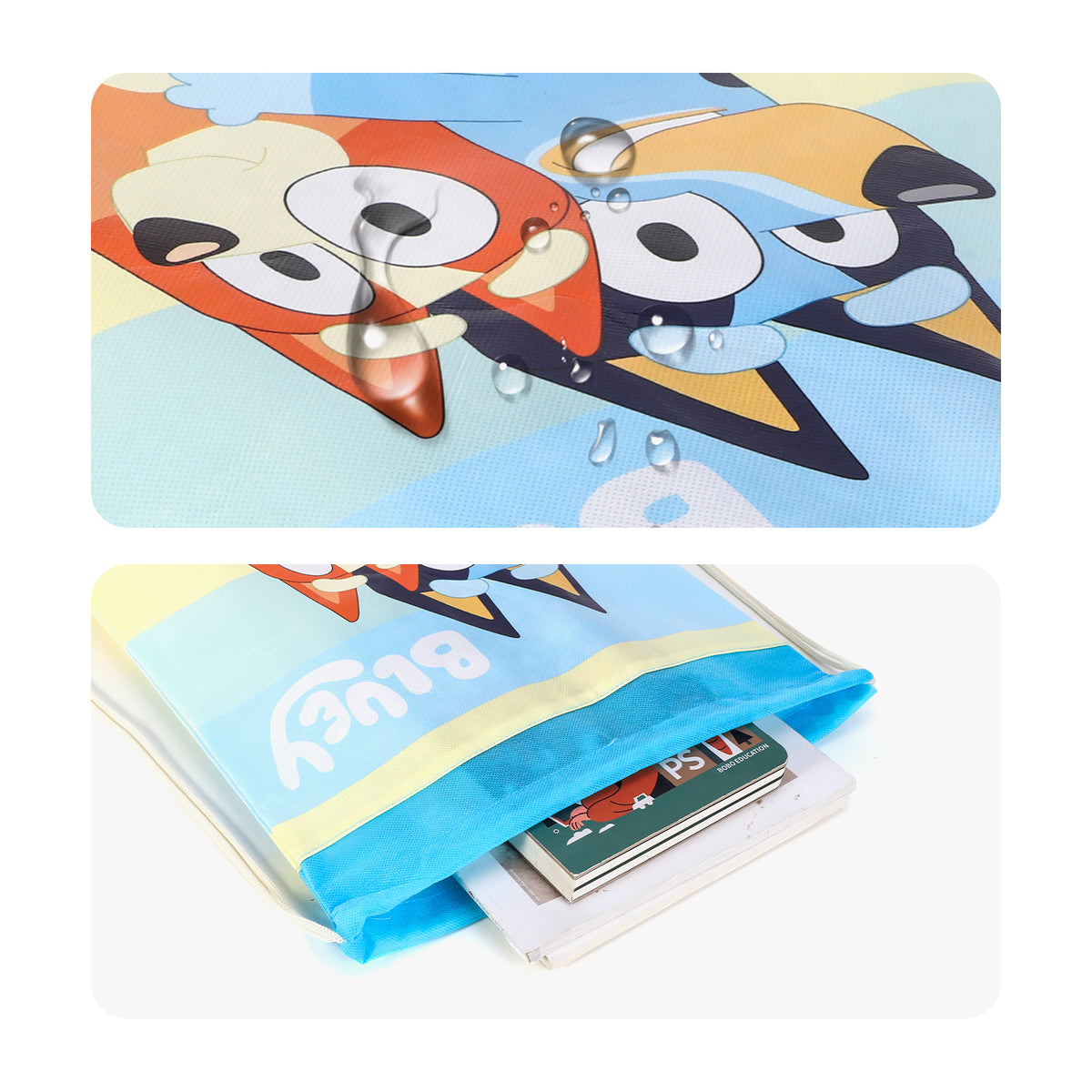 Bluey & Bingo Drawstring Gym Bag