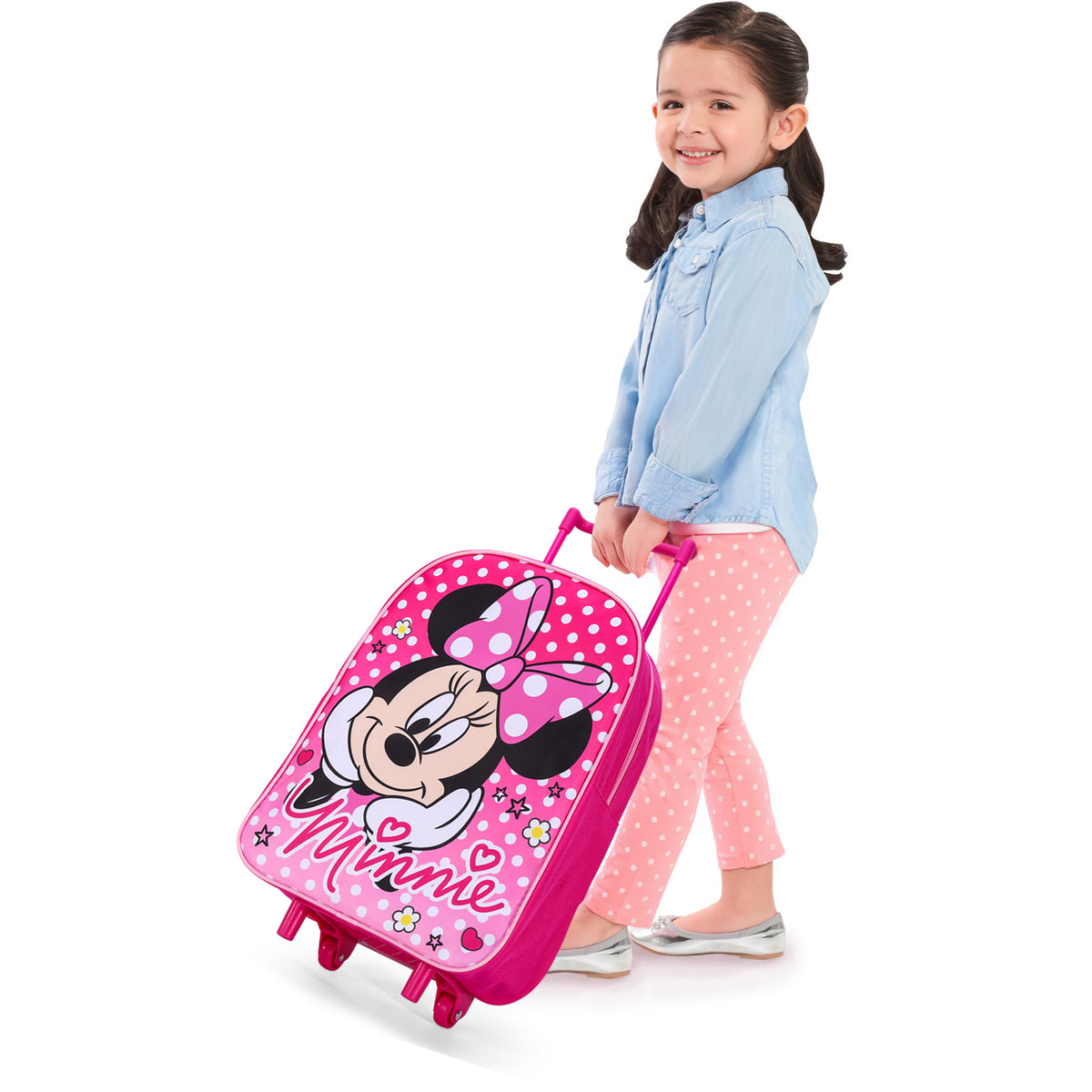 Minnie Mouse Travel Trolley Cabin Bag