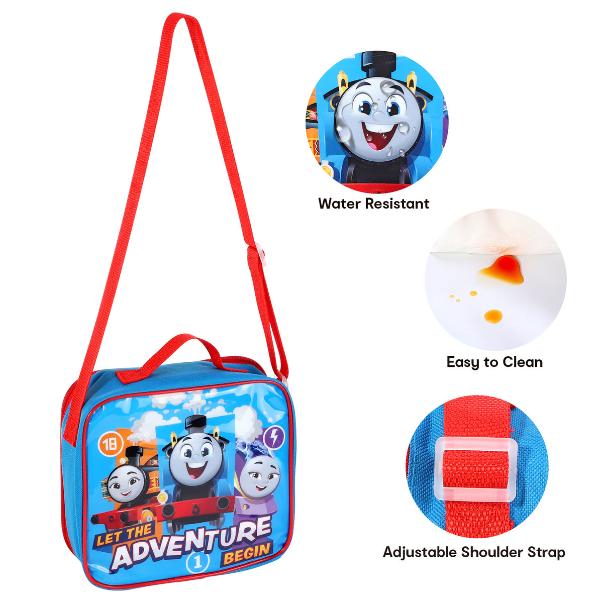 Thomas & Friends 3 Piece Insulated Lunch Bag Set