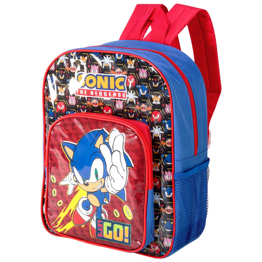 Sonic The Hedgehog "Let's Go" Deluxe Backpack