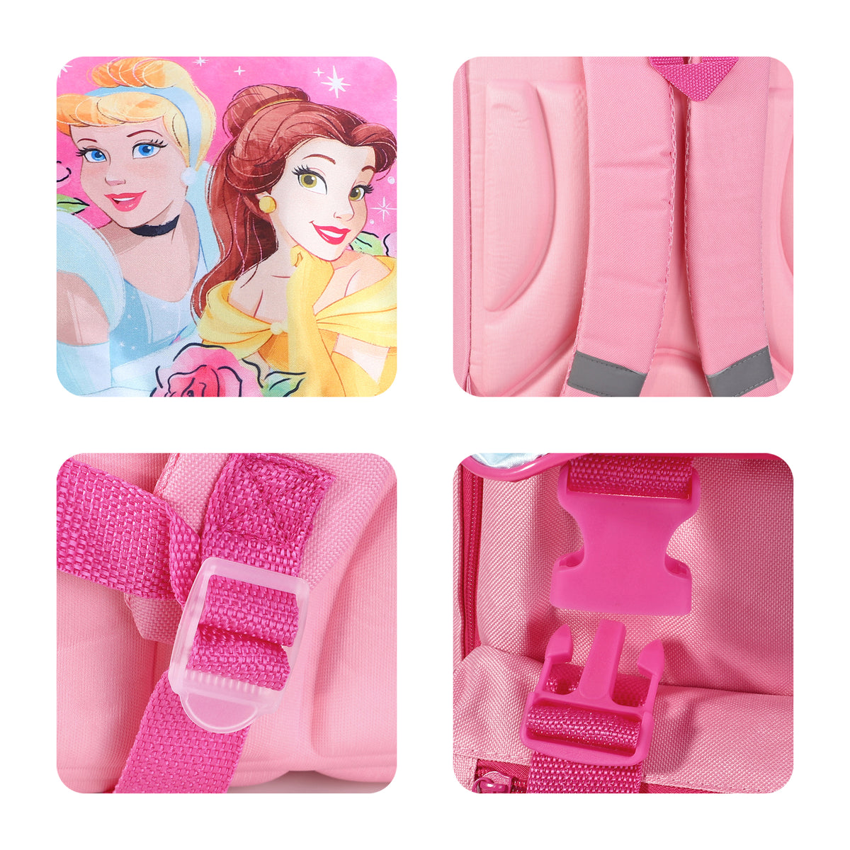 Disney Princess Extensible School Bag Backpack