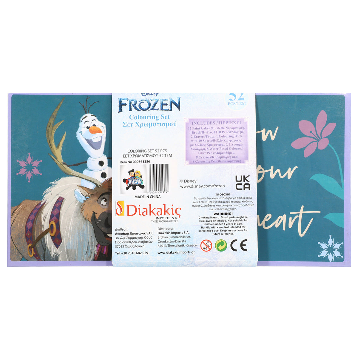 Frozen Colouring Tool Box Set