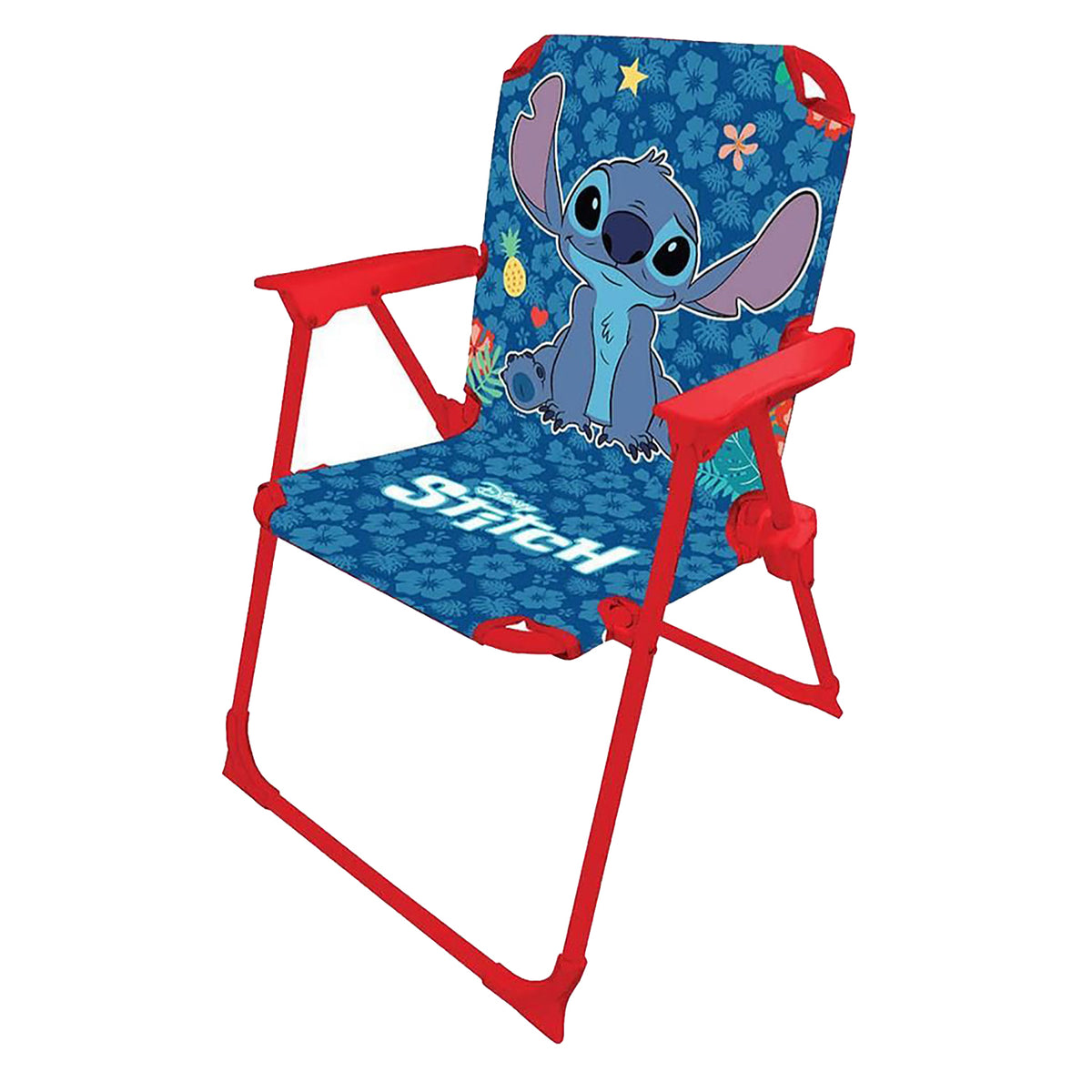 Stitch Children's Folding Metal Deck Chair