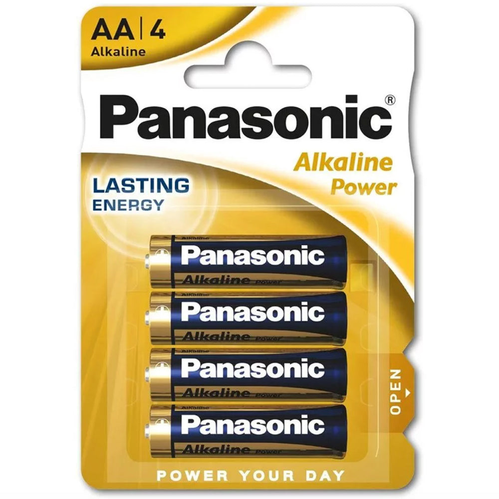 Panasonic Alkaline Power 4 x AA Size Battery 1.5V