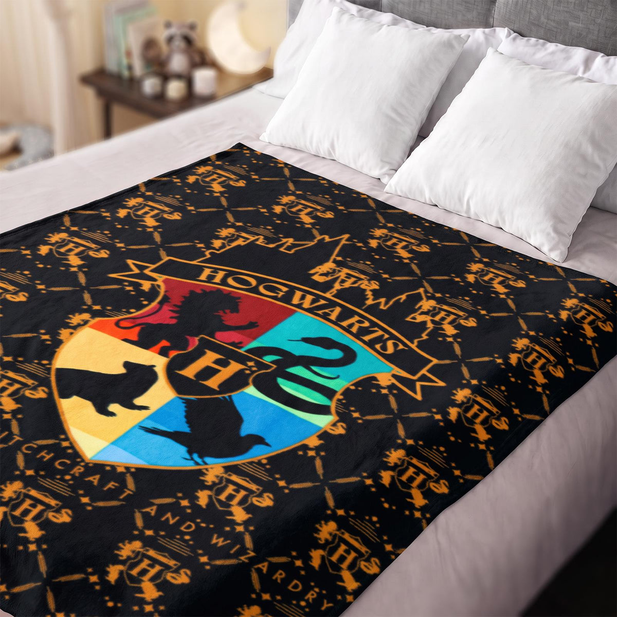 Harry Potter Hogwarts Fleece Blanket