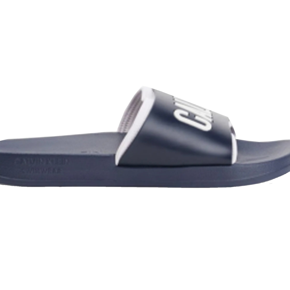 Calvin Klein Navy Mens Pool Slides