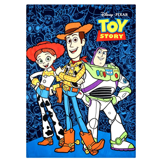 Disney Toy Story Jessie, Woody & Buzz Fleece Blanket