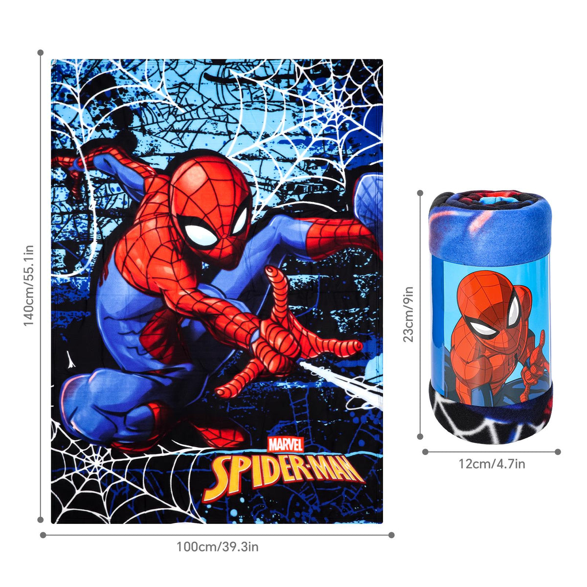 Marvel Spider-Man Fleece Blanket