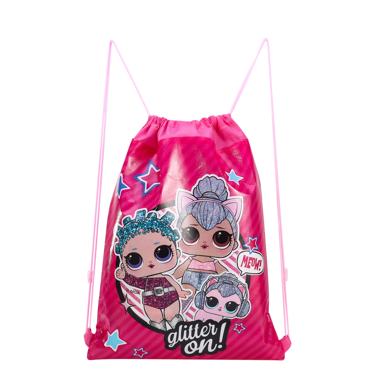 LOL Surprise "Glitter On" Drawstring Gym Bag