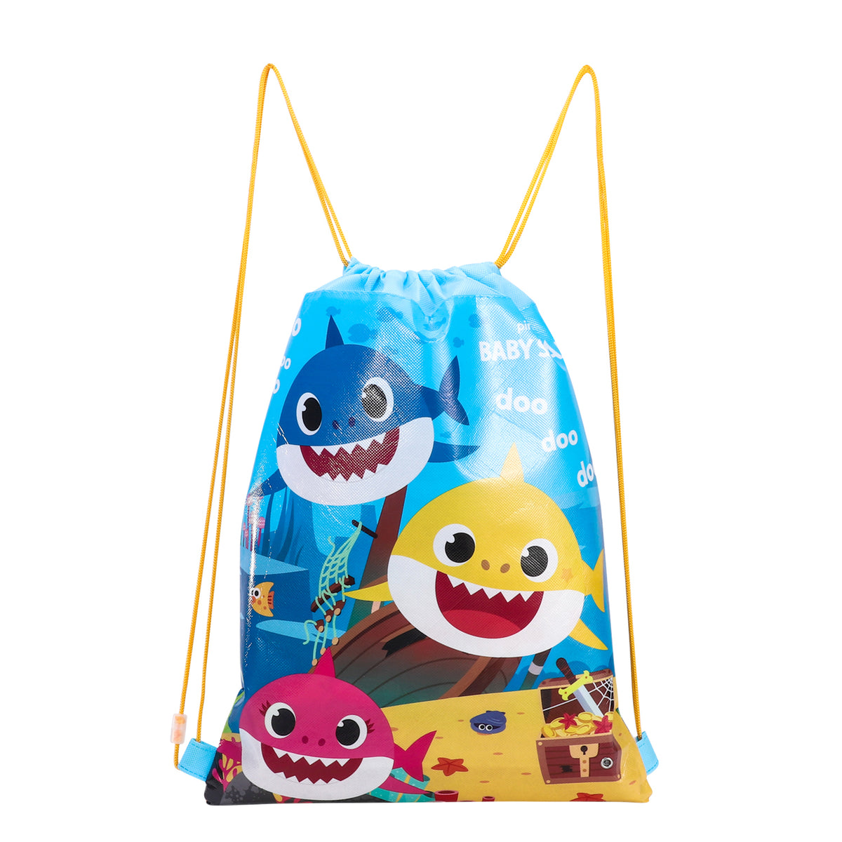 Baby Shark Drawstring Gym Bag