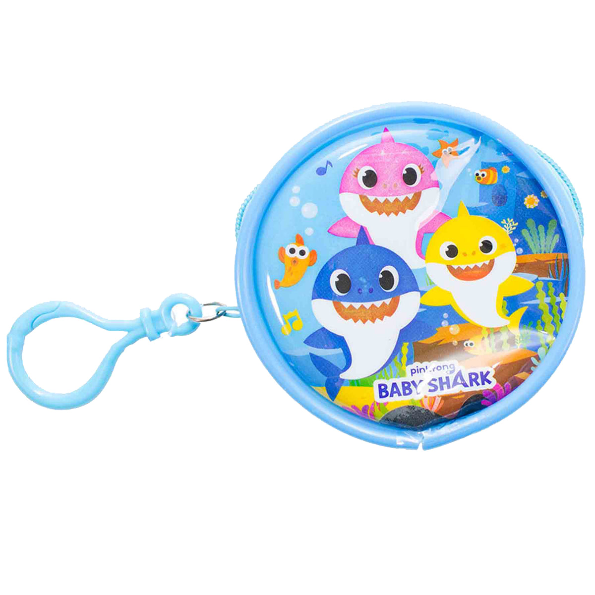 Baby Shark Round PVC Coin Purse