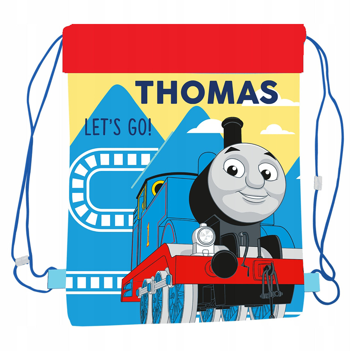 Thomas & Friends "Let's Go" Drawstring Gym Bag
