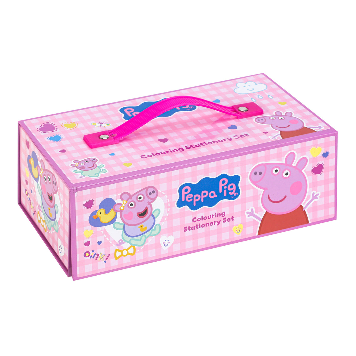 Peppa Pig & Evie Pig Colouring Tool Box Set