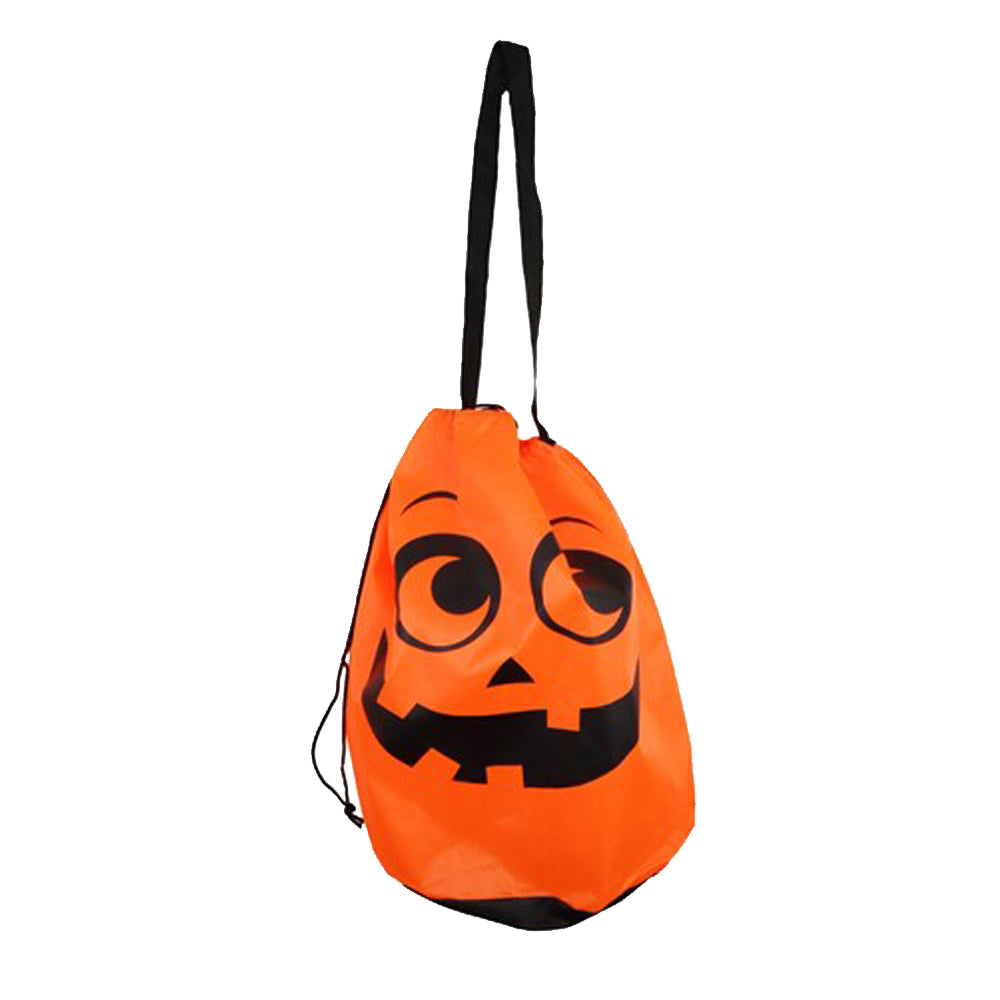 Halloween Pumpkin Trick or Treat Drawstring Bag