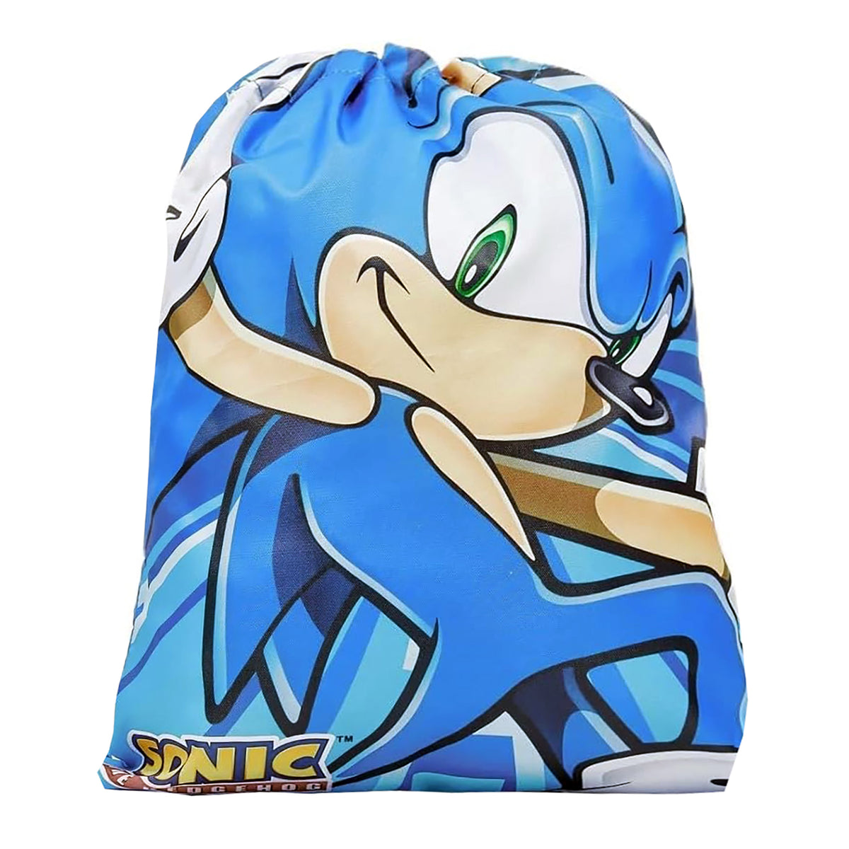 Sonic The Hedgehog Drawstring Gym Bag