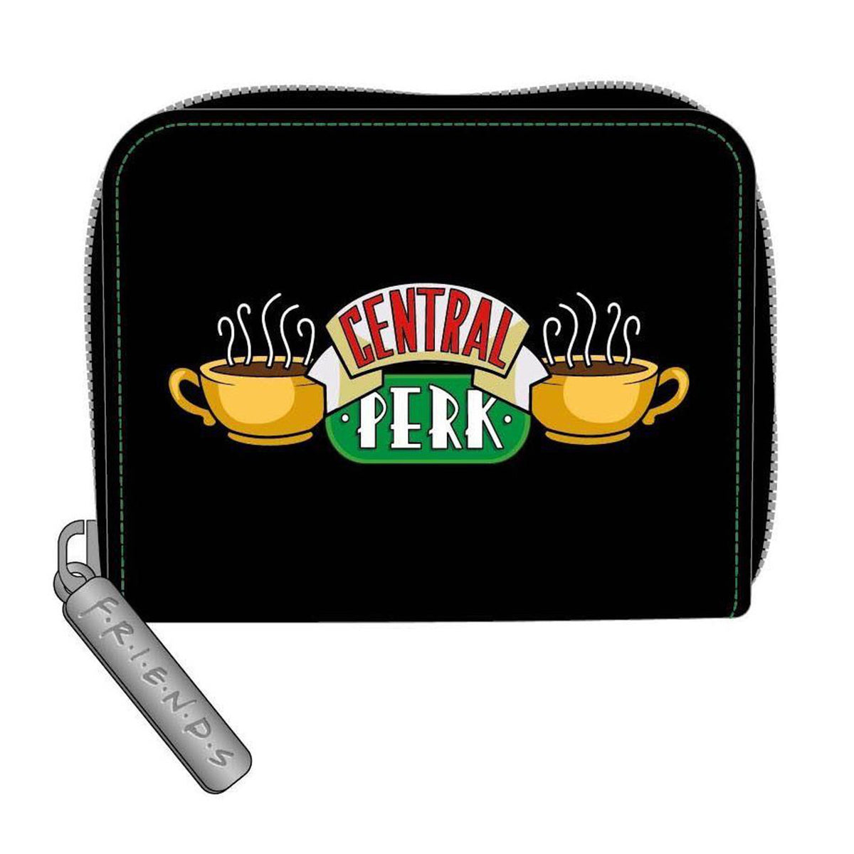 Friends Central Perk Black Wallet Coin Purse