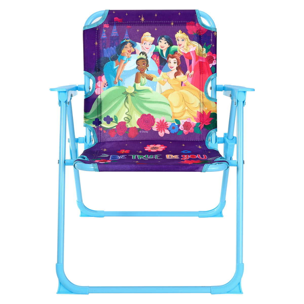 Disney Princess Children's Folding Metal Deck Chair