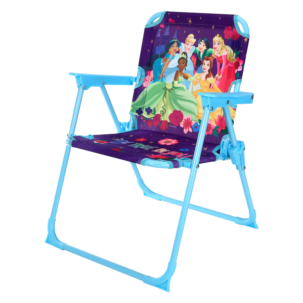 Disney Princess Children's Folding Metal Deck Chair