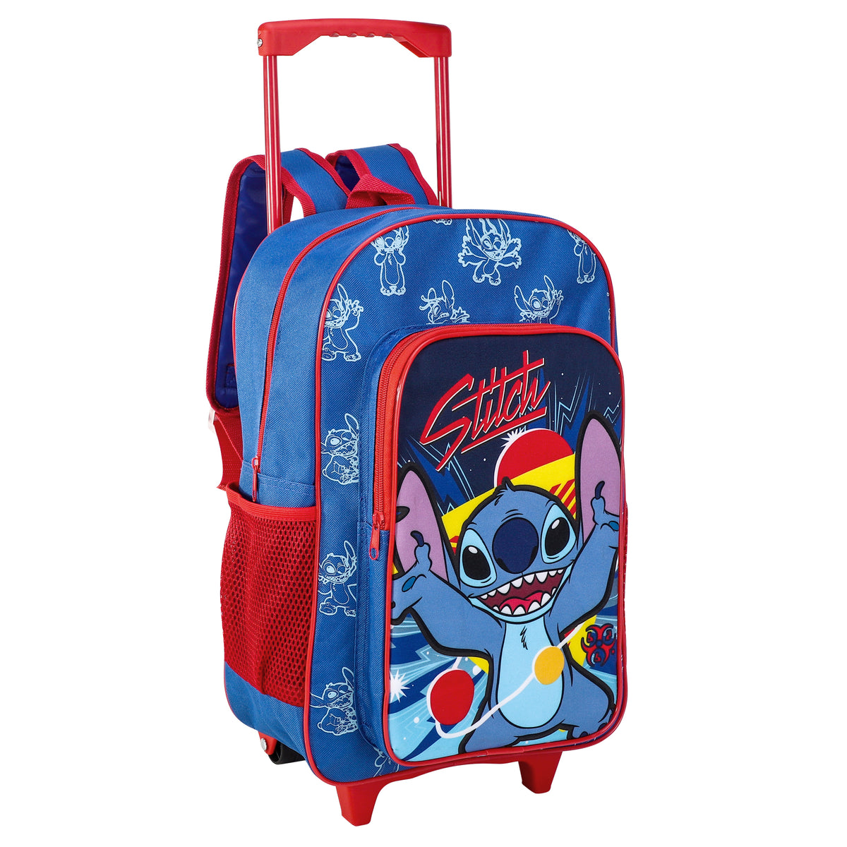 Stitch Kids Travel Cabin Trolley Backpack Bag