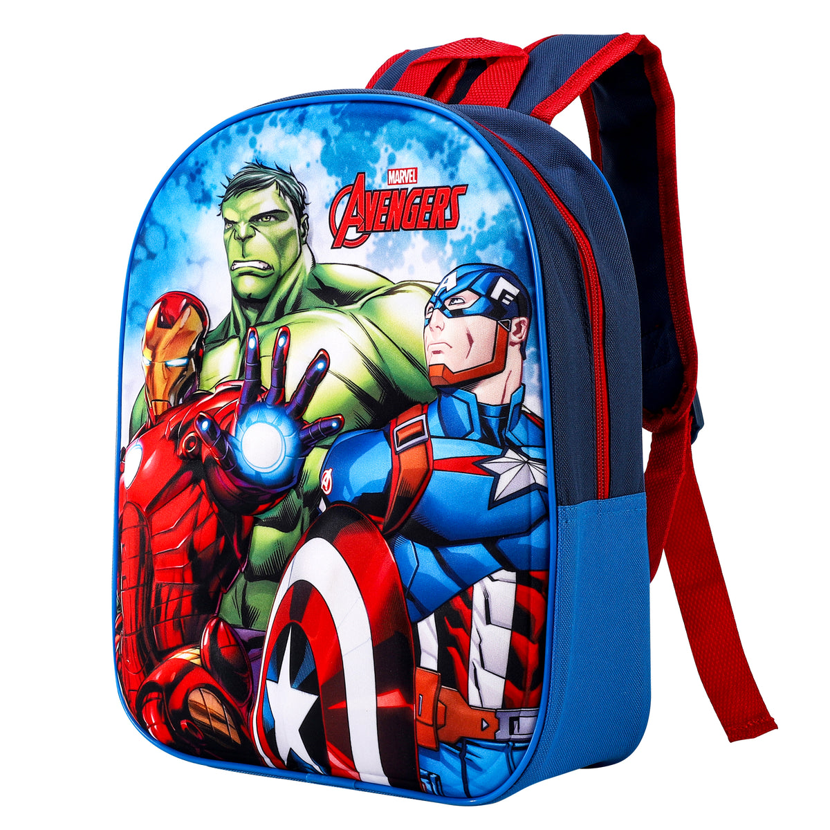 Marvel Avengers "Captain America, Hulk & Iron Man" 3D Eva Backpack