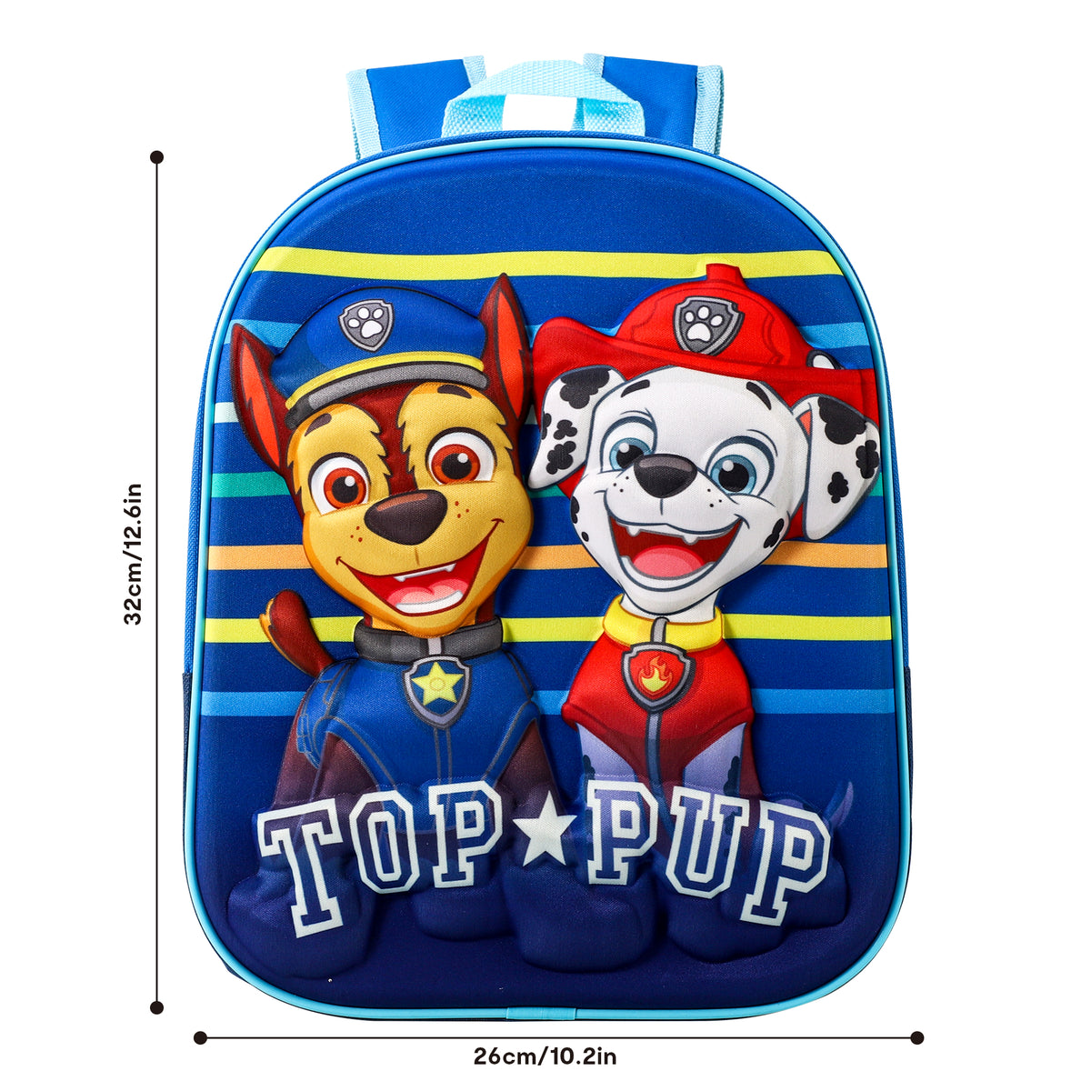 Paw Patrol "Top Pups" 3D Eva Backpack