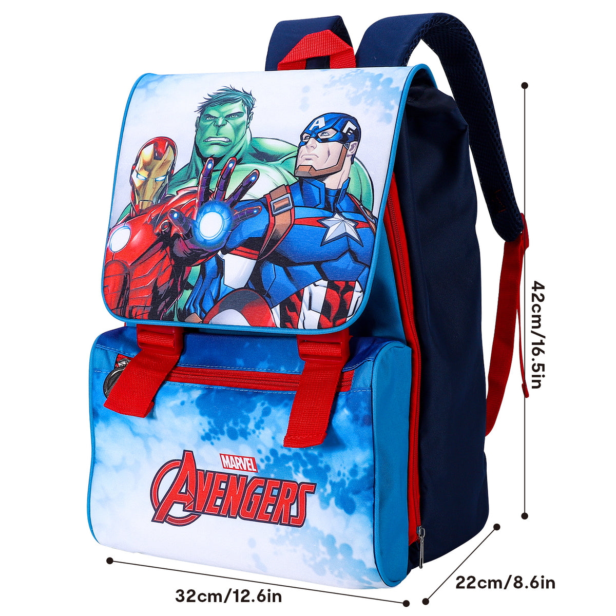 Marvel Avengers Extensible School Bag Backpack