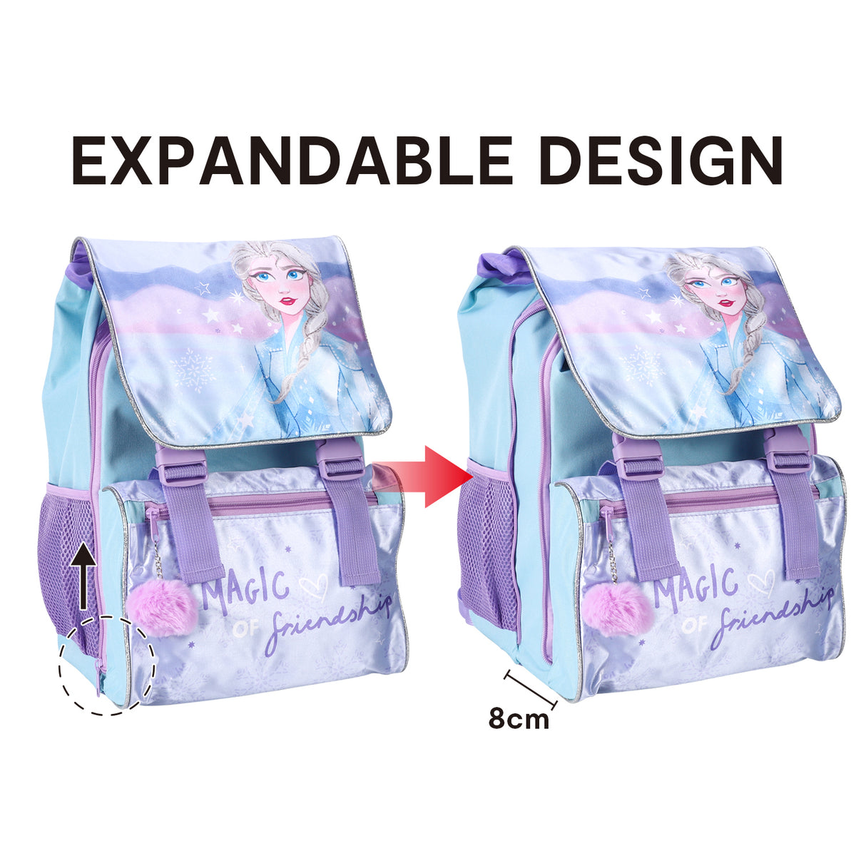 Disney Frozen Extensible School Bag Backpack