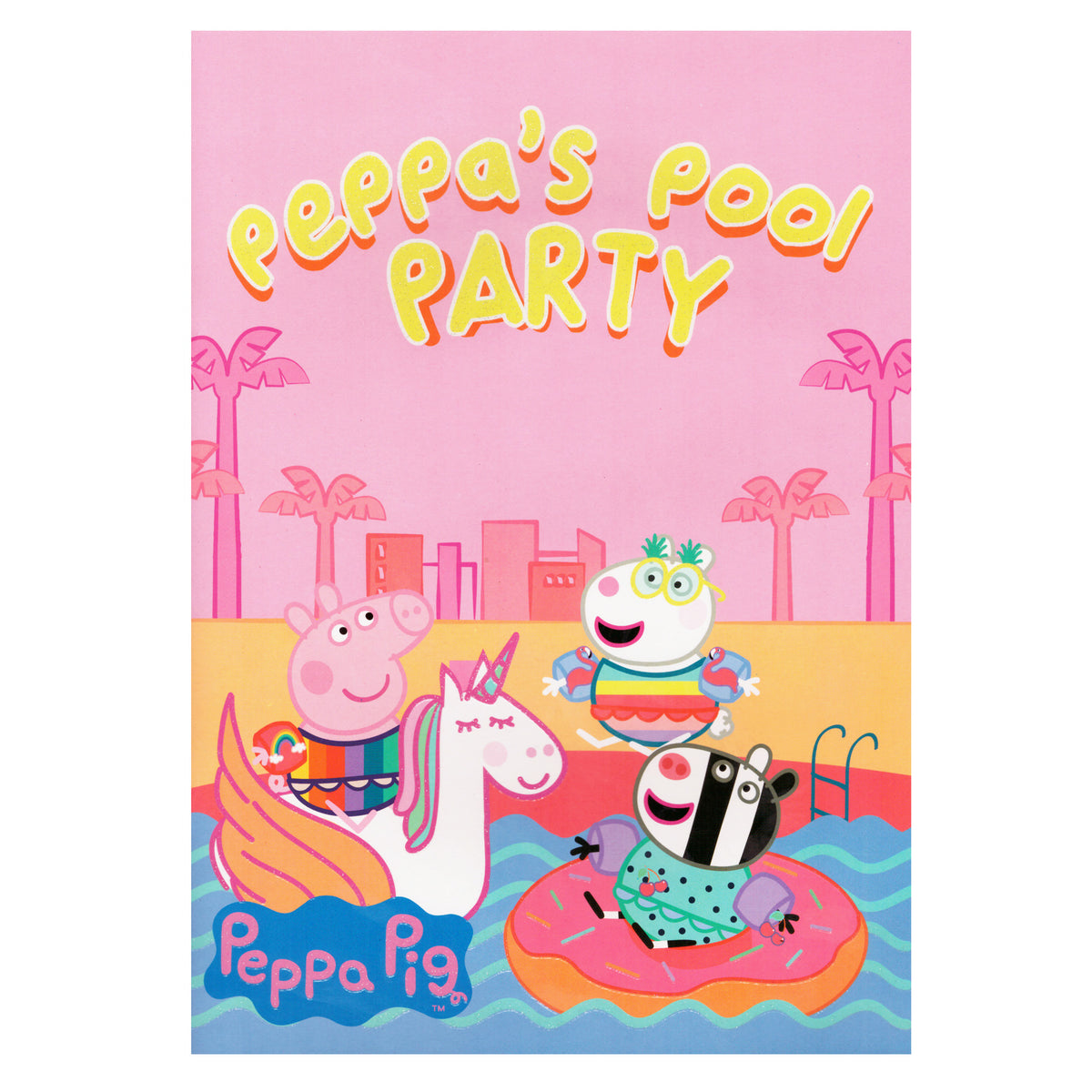 Peppa Pig "Peppa's Pool Party" Colouring Book