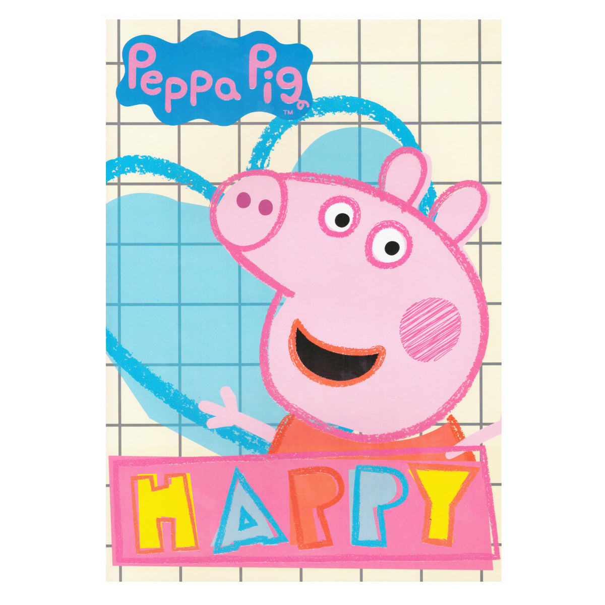 Peppa Pig "Happy" Colouring Book