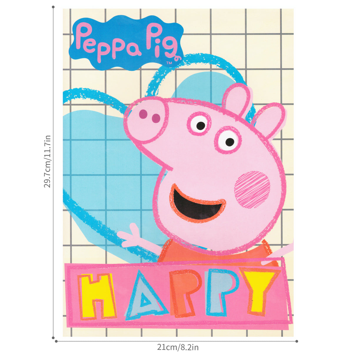 Peppa Pig "Happy" Colouring Book