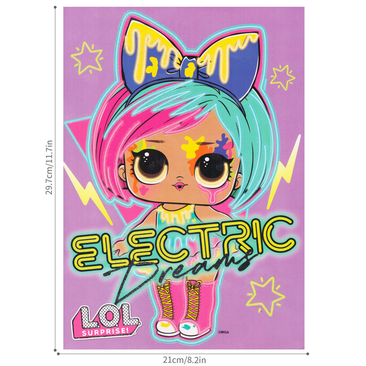 LOL Surprise "Electric Dreams" Colouring Book