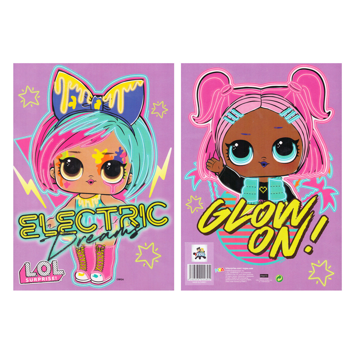 LOL Surprise "Electric Dreams" Colouring Book