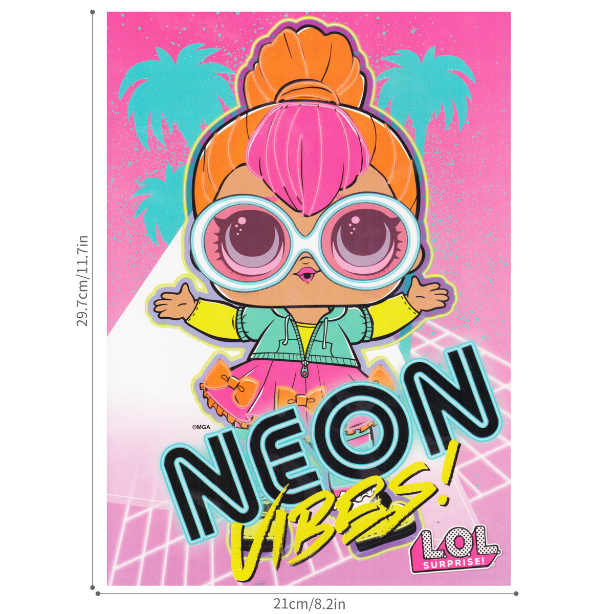 LOL Surprise "Neon Vibes" Colouring Book