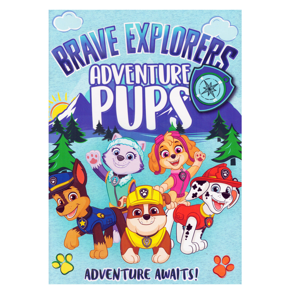 Paw Patrol "Adventure Pups" Colouring Book