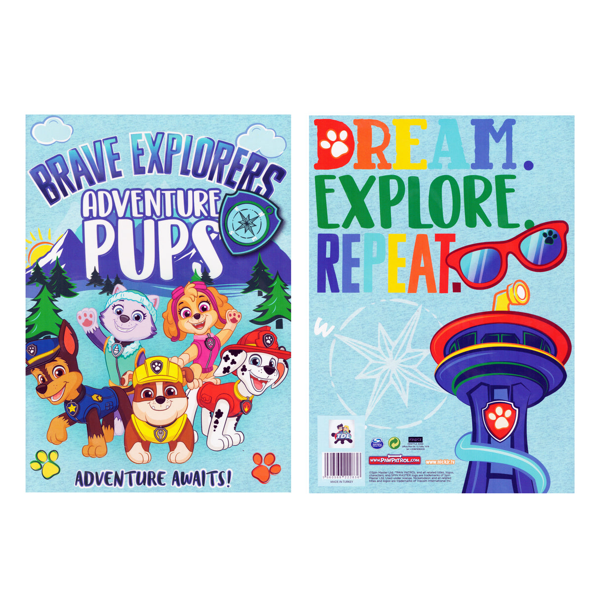 Paw Patrol "Adventure Pups" Colouring Book