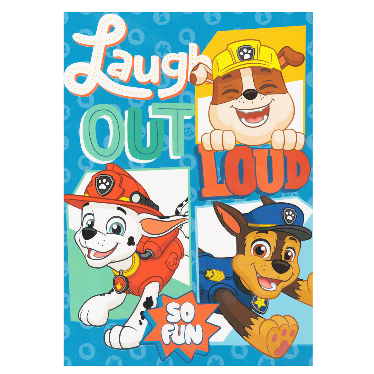 Paw Patrol "Laugh Out Loud" Colouring Book