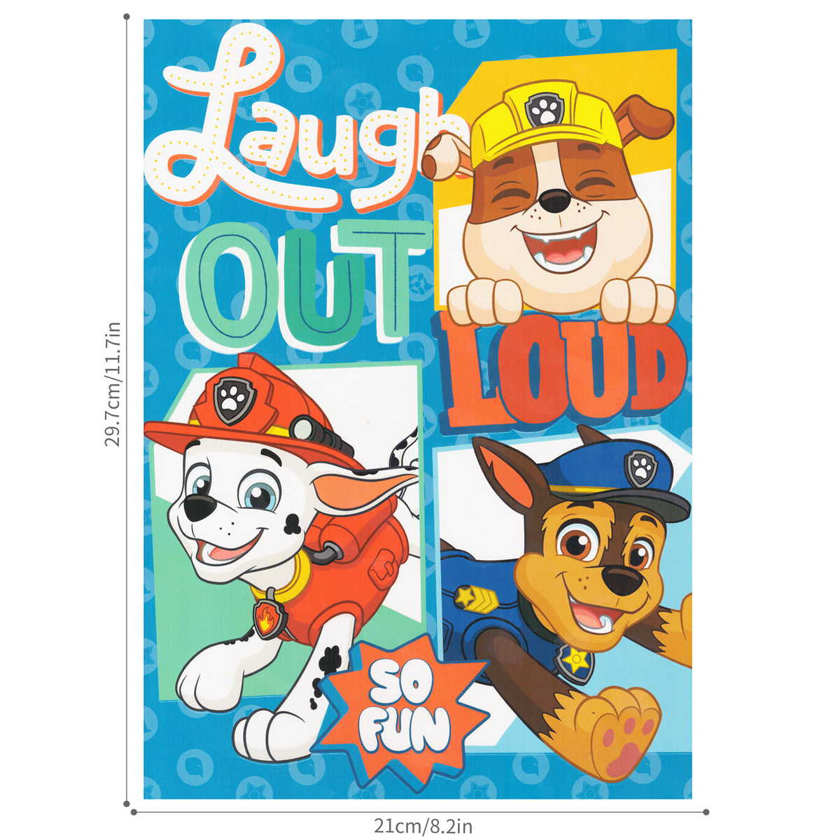 Paw Patrol "Laugh Out Loud" Colouring Book