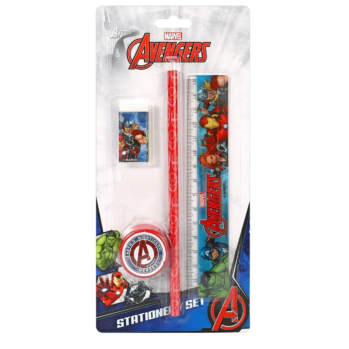 Avengers 4 Piece Stationery Set