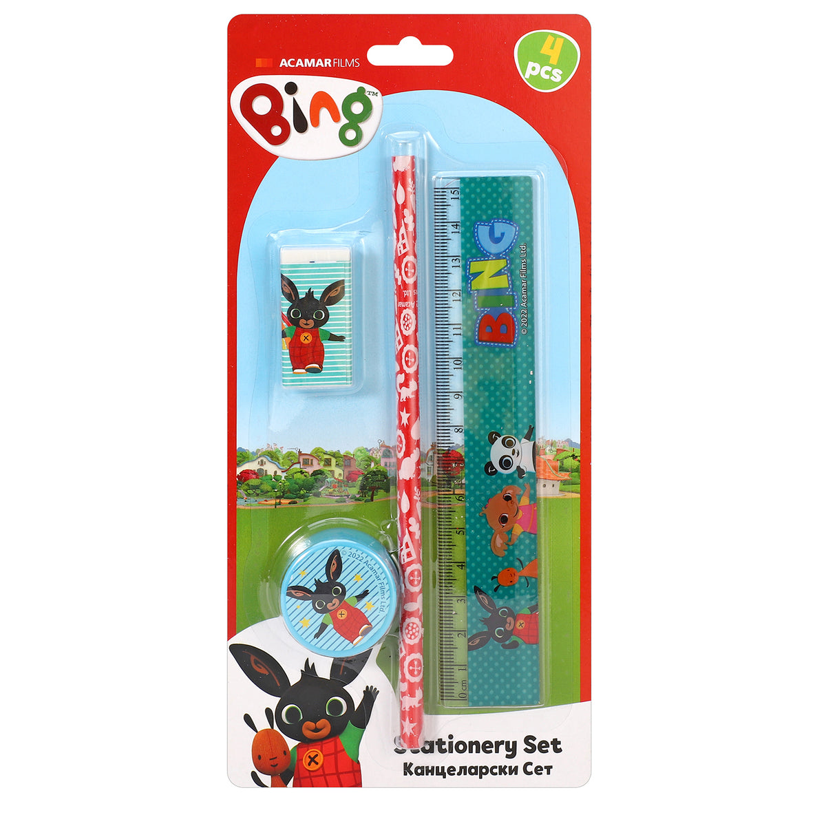Bing 4 Piece Stationery Set