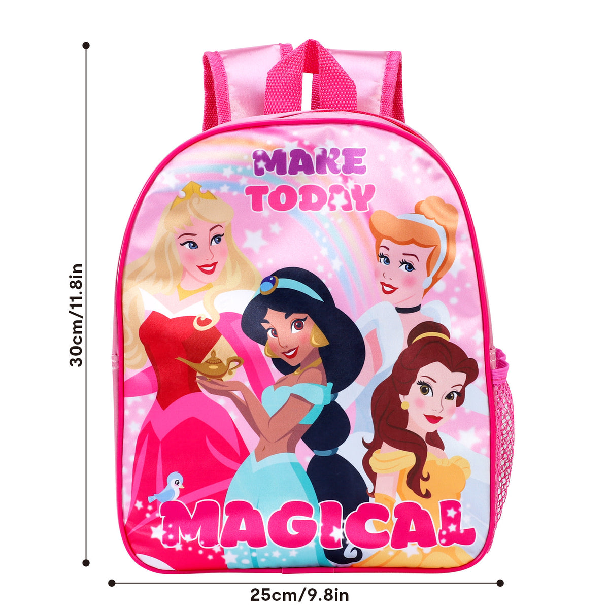 Disney Princess "Make Today Magic" Fabric Backpack