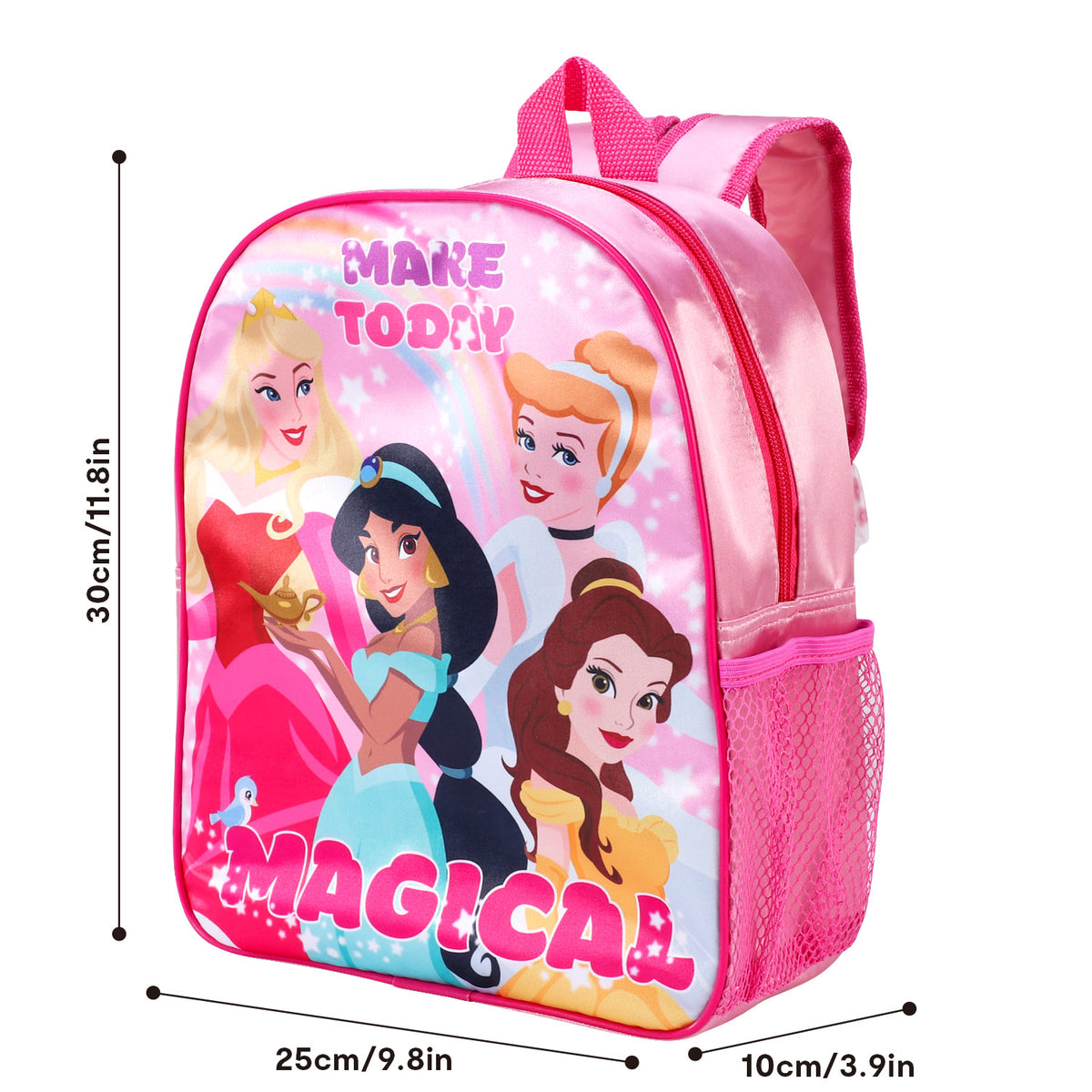Disney Princess "Make Today Magic" Fabric Backpack