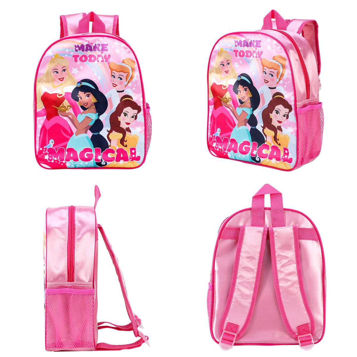 Disney Princess "Make Today Magic" Fabric Backpack