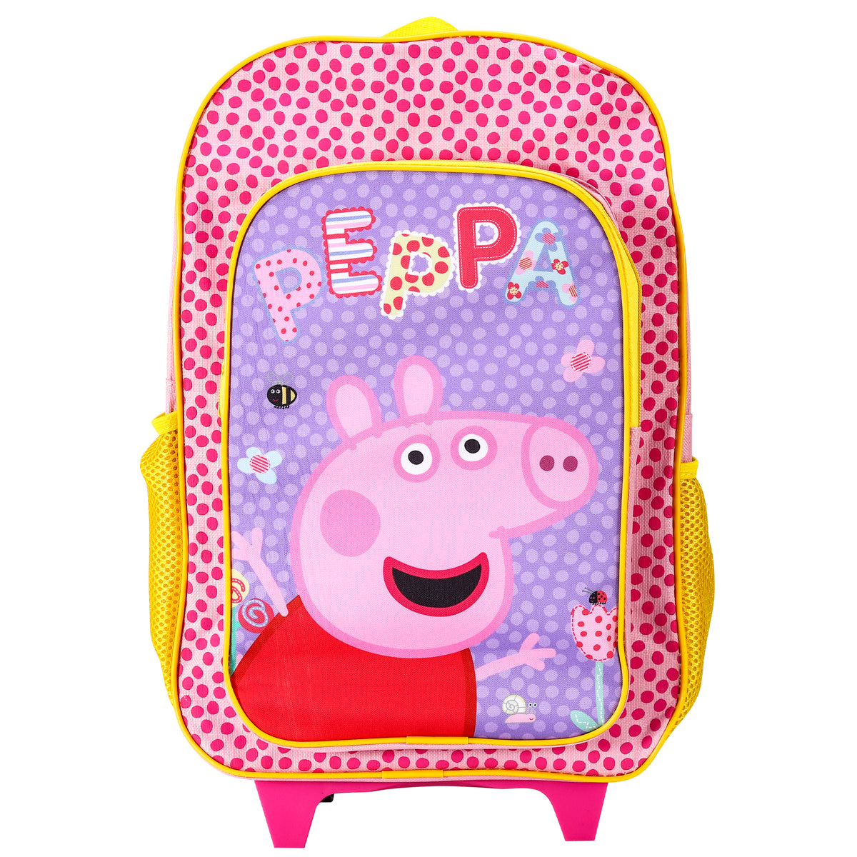 Peppa Pig Kids Travel Cabin Trolley Backpack Bag