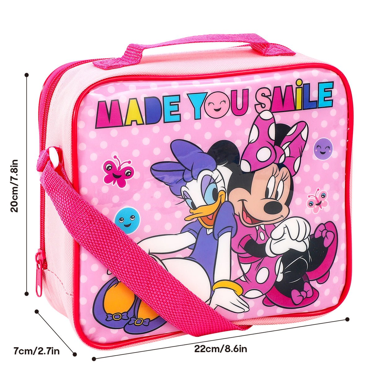 Minnie & Daisy 3 Piece Insulated Lunch Bag Set