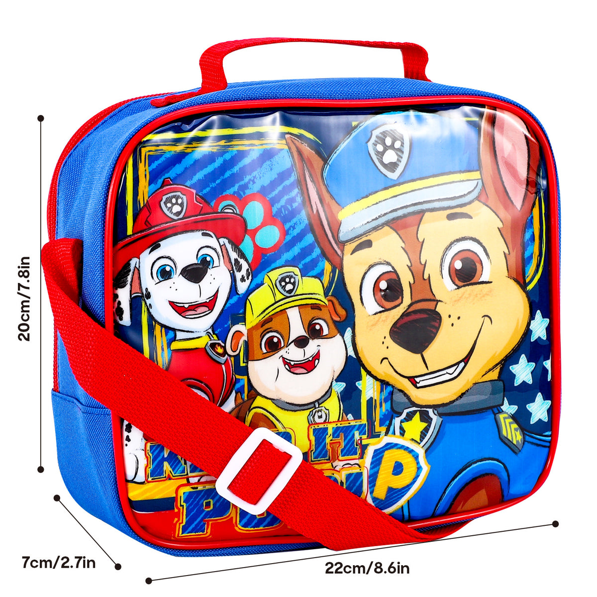 Paw Patrol 3 Piece Insulated Lunch Bag Set