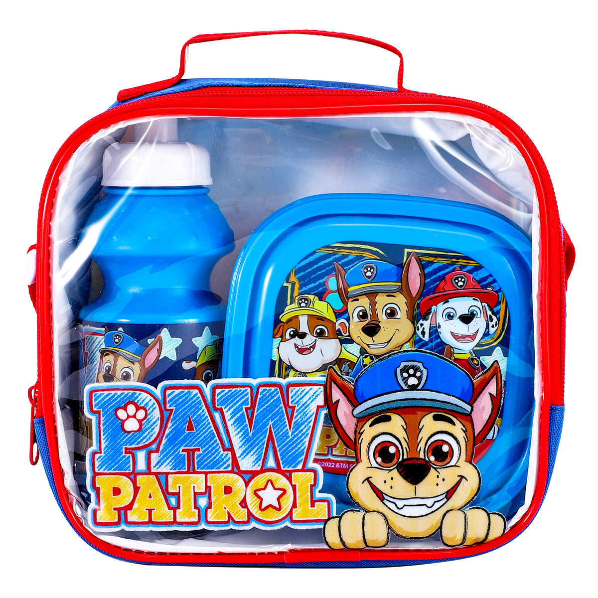 Paw Patrol 3 Piece Insulated Lunch Bag Set