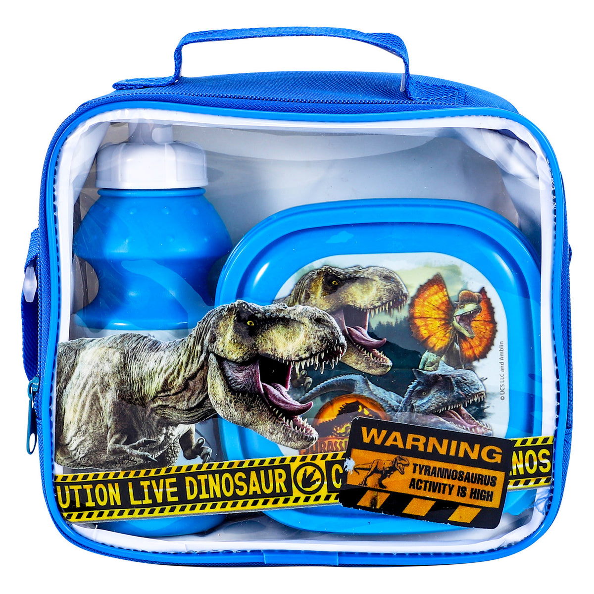 Jurassic World 3 Piece Insulated Lunch Bag Set